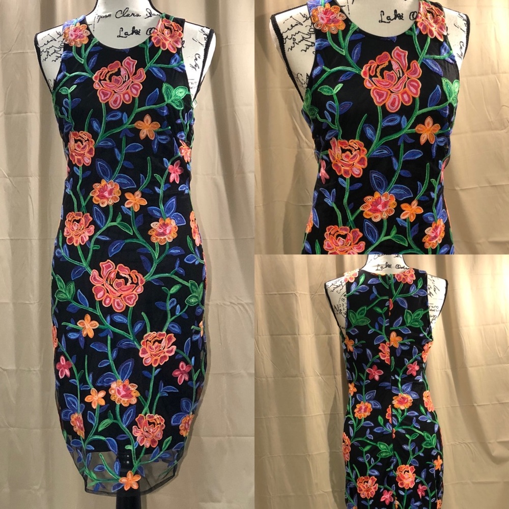 applique embroidery dress